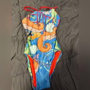 Sporti X Mat Chavez Limited Edition Nice to Sea You One Piece Swimsuit